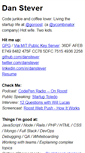 Mobile Screenshot of danstever.com
